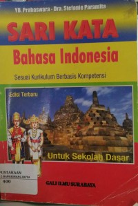 Image of Sari kata bahasa Indonesia