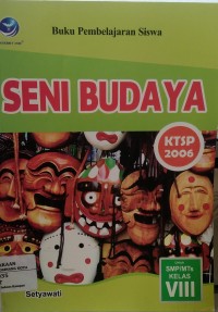Image of Buku pembelajaran siswa Seni budaya SMP VIII ktsp 2006