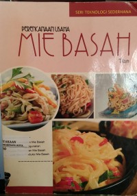 Image of Perencanaan Usaha mie Basah