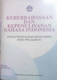Image of Keberbahasaan dan Kepenulisan Bahasa Indonesia