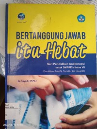 Image of Bertanggung Jawab Itu Hebat