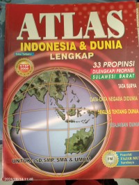 Image of Atlas Indonesia dan Dunia Lengkap
