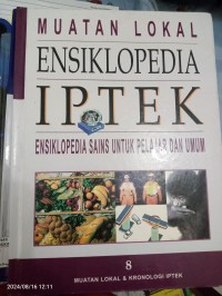 Image of Ensiklopedia IPTEK 8 : Muatan Lokal & Kronologi IPTEK