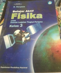 Image of belajar aktif Fisika untuk Sekolah lanjutan tingkat pertama kelas 3