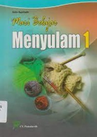 Image of Mari Belajar Menyulam